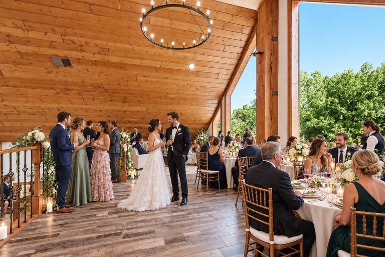 Conceptual rendering — digitally altered: Events & weddings, loft, view 5 of 10, made from the photograph “Loft lounge at the top of the stair”.