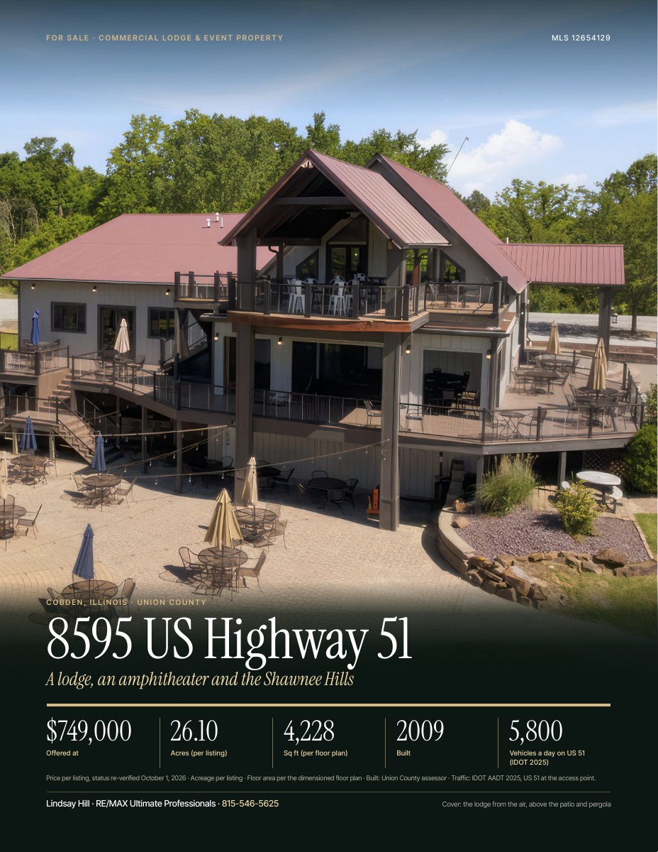 Cover of the property brochure