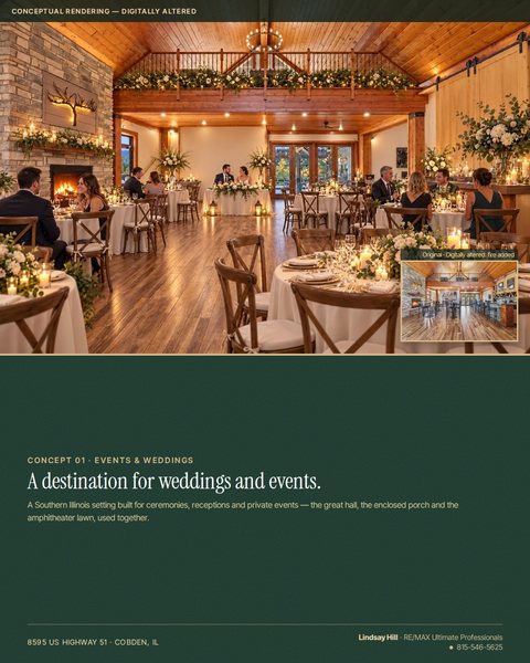 Social image: Concept: event & wedding venue