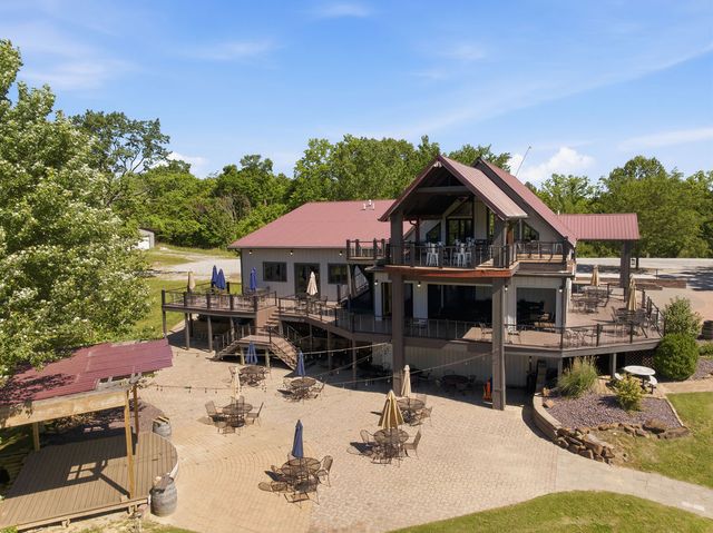 Lodge from the patio side