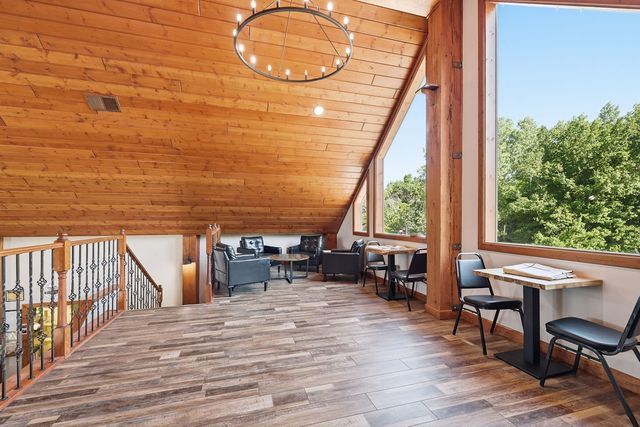 Loft lounge at the top of the stair