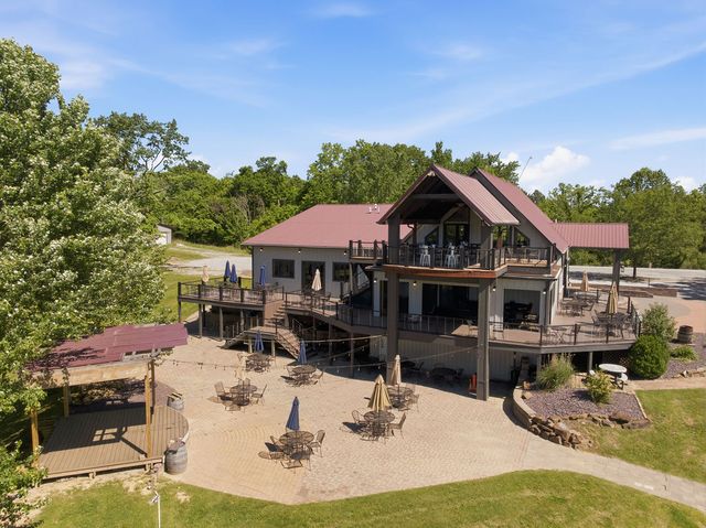 Stacked decks, patio and pergola