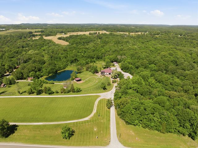 Entrance drive from US 51